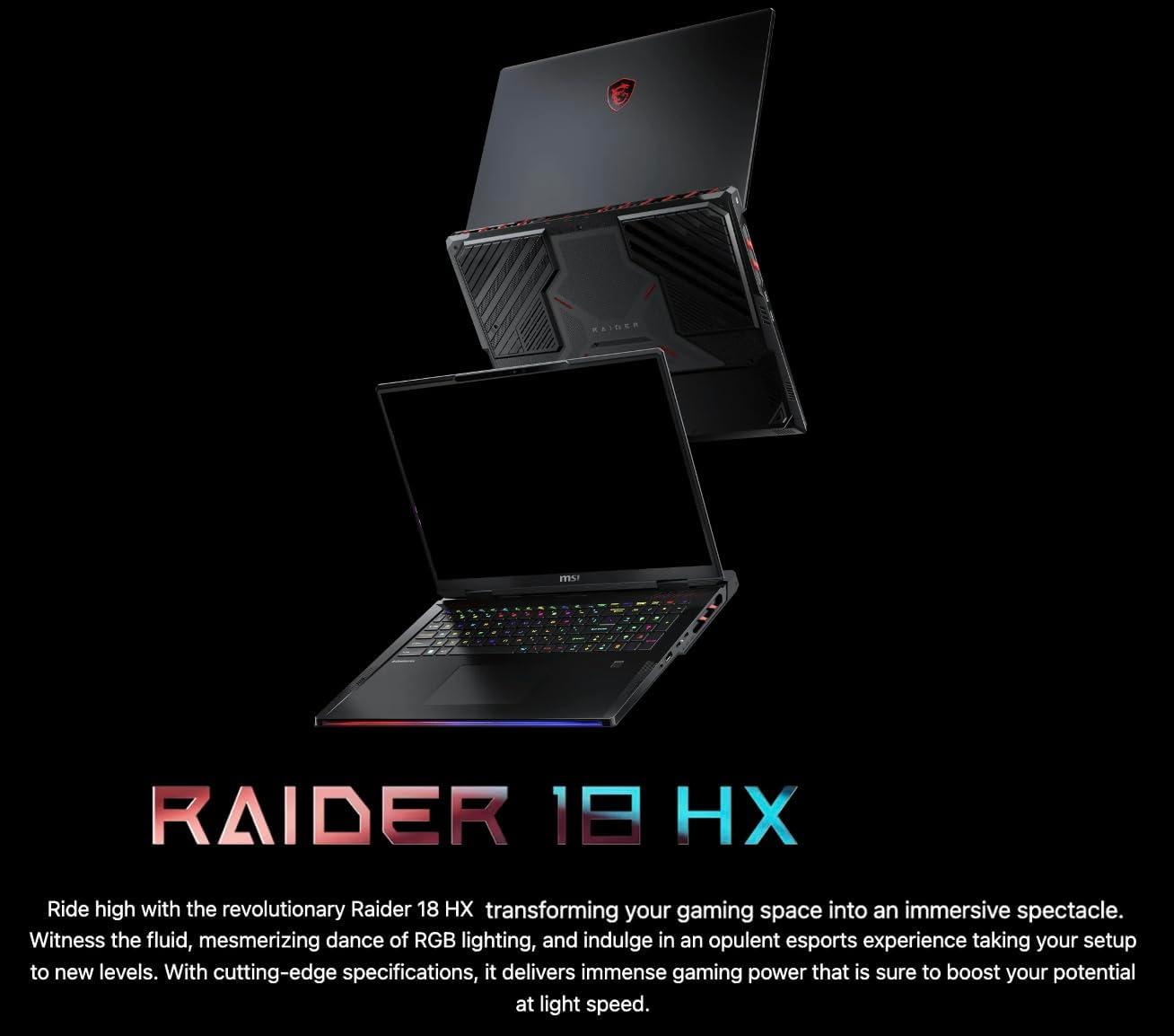 MSI Raider 18-KI-Workstation, Karriere-Boost, TGP-optimiert