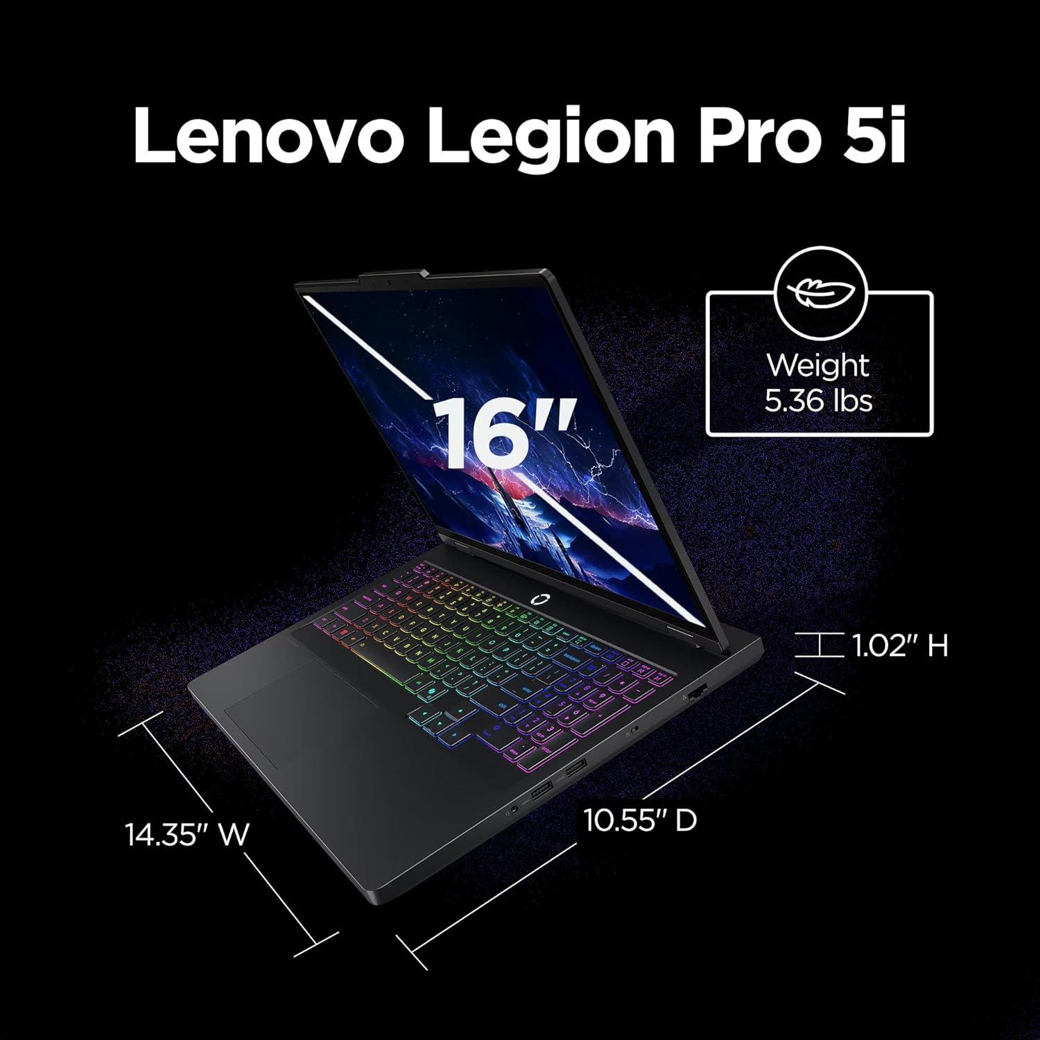 Legion Pro 5i - KI-Workstation, Render-Monster, TGPmax für KI-Entw