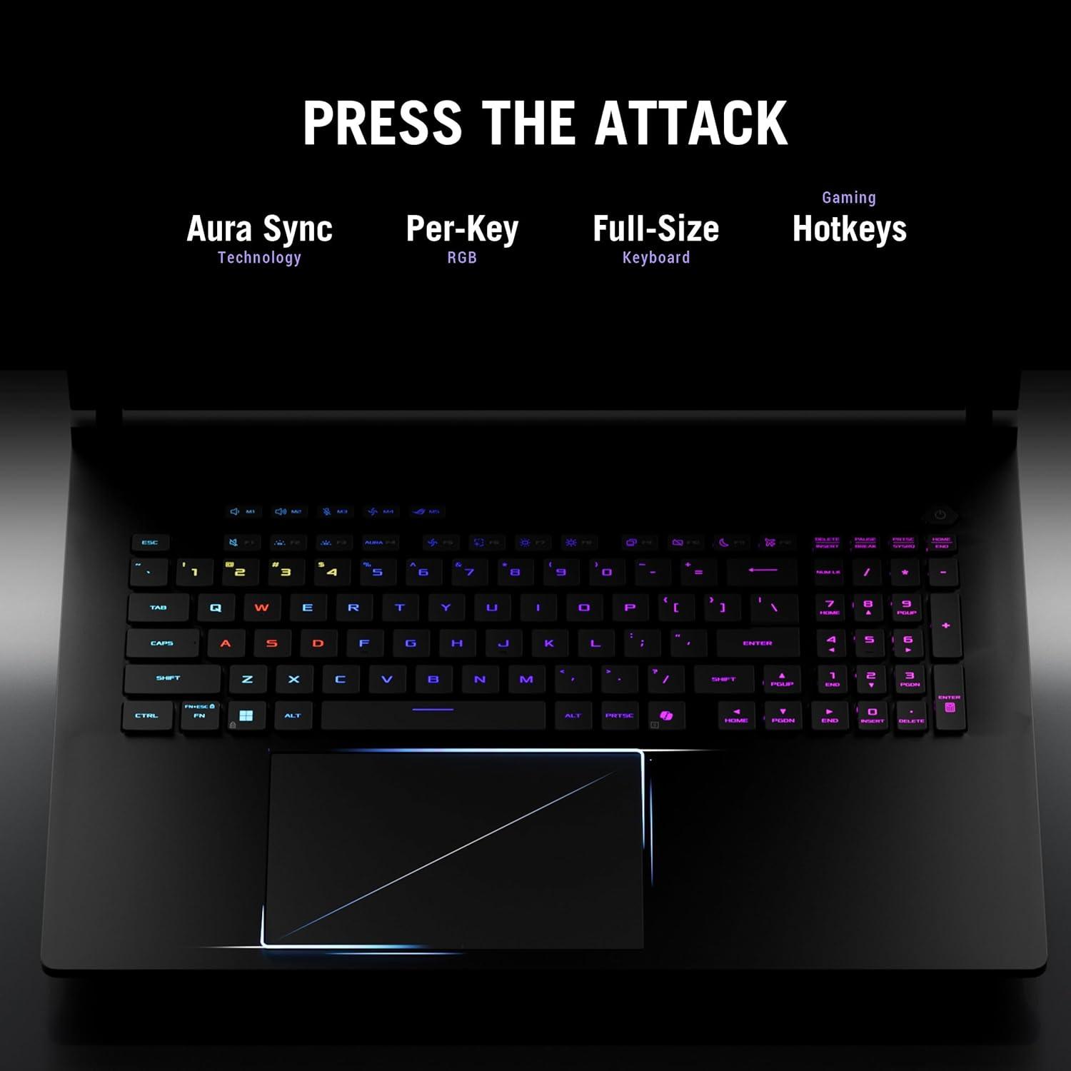 ASUS ROG Strix SCAR 18 - KI-Workstation beseitigt Engpässe, TGP/TDP