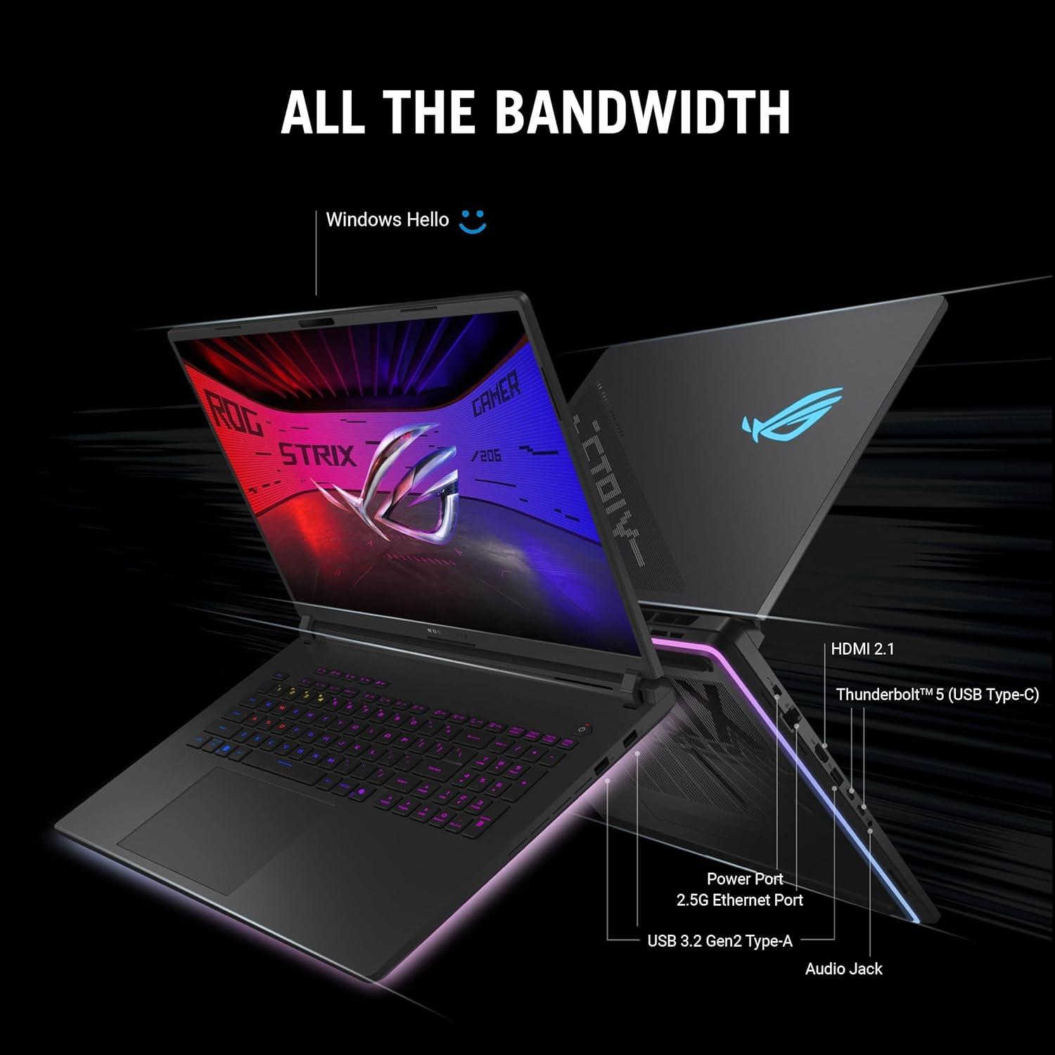 ASUS ROG Strix SCAR 18 - KI-Workstation beseitigt Engpässe, TGP/TDP
