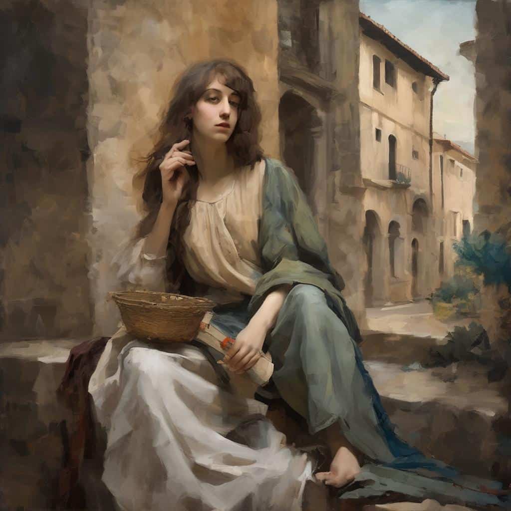 Καλλιτέχνες ανθρώπινης τέχνης, ρομαντικά πορτρέτα, ζωγραφική με παραδοσιακές τεχνικές, εικόνες από την ιστορία της τέχνης, κορυφαίοι καλλιτέχνες της ανθρωπότητας, πίνακες με ανθρώπινες μορφές, καλλιτεχνική δημιουργία και ανθρώπινη έκφραση.